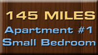 145 Miles Apt #1 Small Bedroom