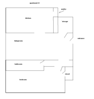 Genesee Apt #4 Layout